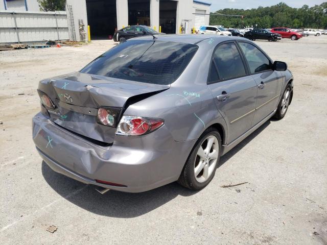 1YVHP80C575M13563 - 2007 MAZDA 6 GRAY photo 4