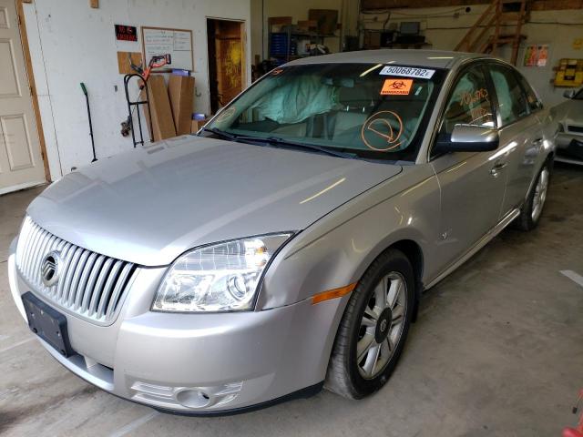 1MEHM42W08G605184 - 2008 MERCURY SABLE PREM SILVER photo 2