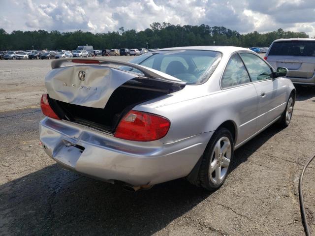 19UYA42611A036771 - 2001 ACURA 3.2 CL SILVER photo 4