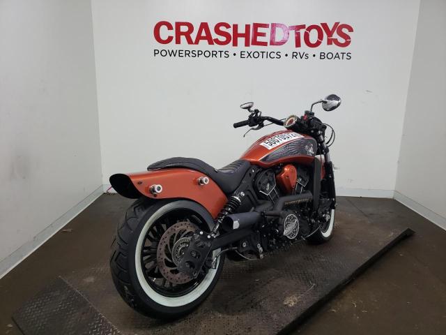 56KMSA11XJ3125252 - 2018 INDIAN MOTORCYCLE CO. SCOUT SIXT ORANGE photo 4