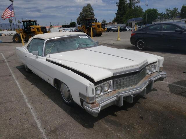 6L67S4Q432150 - 1974 CADILLAC ELDORADO WHITE photo 1