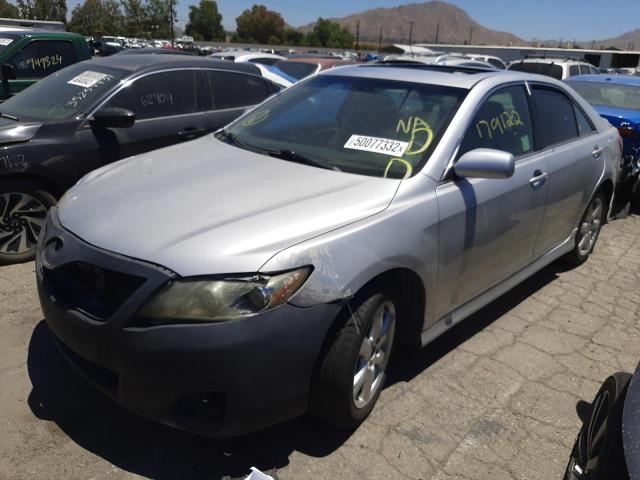 4T1BE46K38U748252 - 2008 TOYOTA CAMRY CE SILVER photo 2