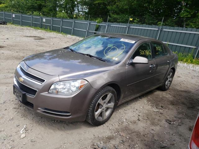 1G1ZC5E07CF300715 - 2012 CHEVROLET MALIBU 1LT ნაცრისფერი ფოტო 2
