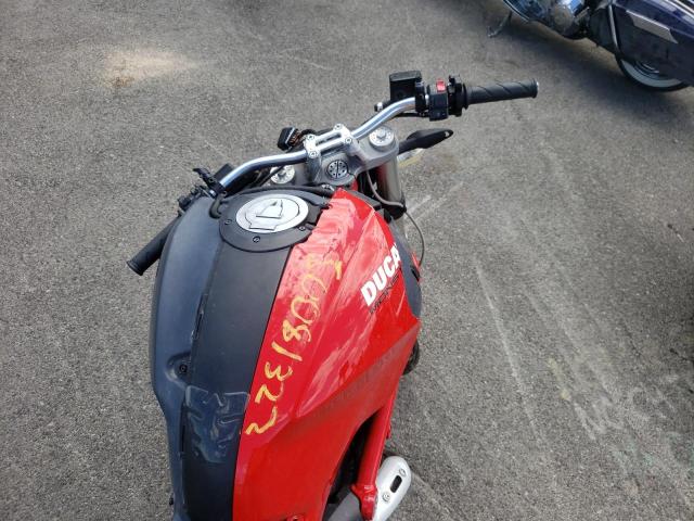 ZDM1RADN99B012563 - 2009 DUCATI MONSTER 69 RED photo 5