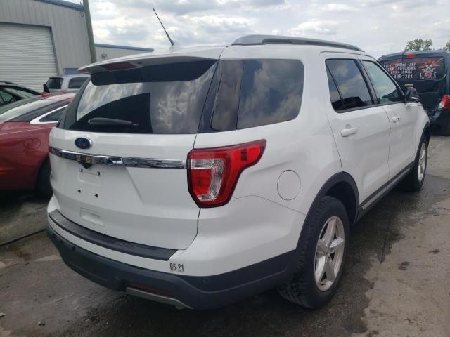 1FM5K7D8XKGB47070 - 2019 FORD EXPLORER X WHITE photo 4