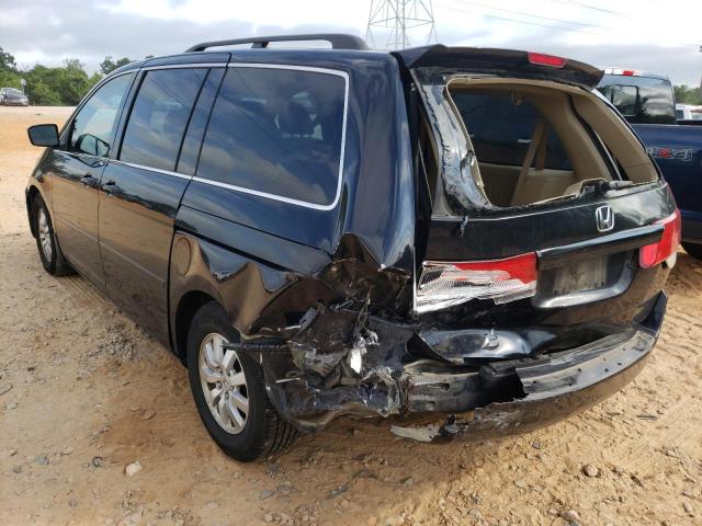 5FNRL38648B029751 - 2008 HONDA ODYSSEY EX BLACK photo 3