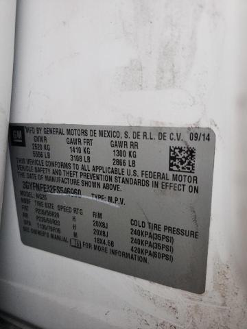 3GYFNFE32FS546960 - 2015 CADILLAC SRX PERFOR 白色 照片 10