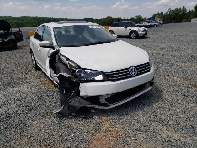 1VWCS7A30EC016226 - 2014 VOLKSWAGEN PASSAT SEL WHITE photo 9