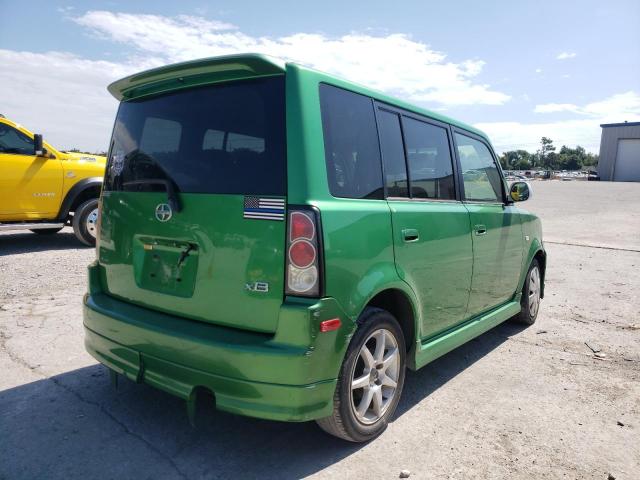 JTLKT324164072882 - 2006 TOYOTA SCION XB მწვანე ფოტო 4