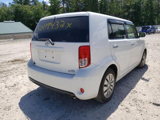 JTLZE4FE5DJ036306 - 2013 TOYOTA SCION XB 白色 照片 4