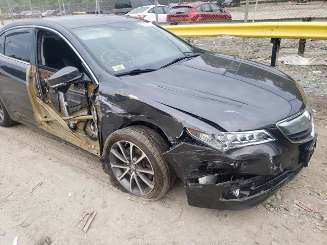 19UUB3F74FA008527 - 2015 ACURA TLX ADVANC GRAY photo 9