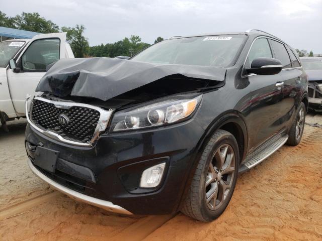 5XYPKDA54GG075069 - 2016 KIA SORENTO SX BLACK photo 2