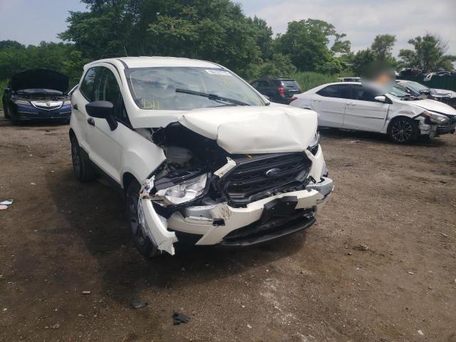 MAJ3S2FE5MC438657 - 2021 FORD ECOSPORT S WHITE photo 1