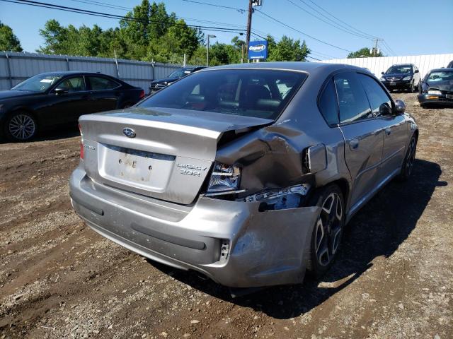 4S3BL856484211881 - 2008 SUBARU LEGACY 3.0 SILVER photo 4