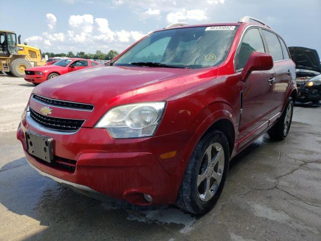 3GNAL3EK4ES525223 - 2014 CHEVROLET CAPTIVA LT MAROON photo 2