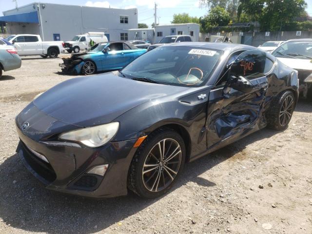 JF1ZNAA13D2720530 - 2013 TOYOTA SCION FR-S CHARCOAL photo 2