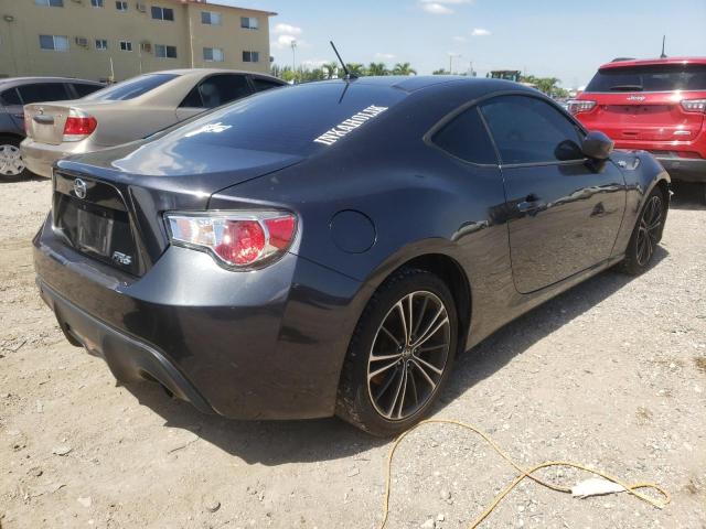 JF1ZNAA13D2720530 - 2013 TOYOTA SCION FR-S CHARCOAL photo 4