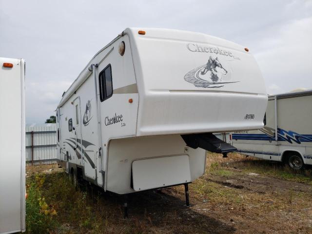 4X4FCKE245P095498 - 2005 CHER 5TH WHEEL WHITE photo 1