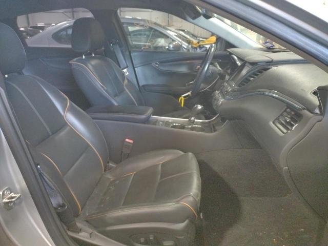 2G1145S39H9133119 - 2017 CHEVROLET IMPALA PRE ვერცხლისფერი ფოტო 5