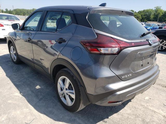 3N1CP5BV5ML557769 - 2021 NISSAN KICKS S GRAY photo 3