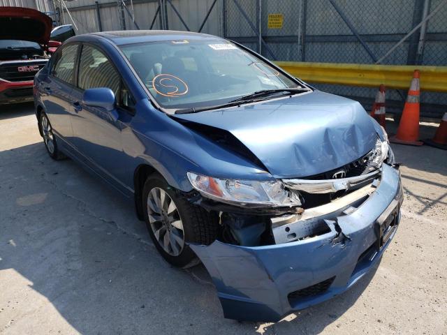 19XFA1F95AE017176 - 2010 HONDA CIVIC EXL Mavi foto 1