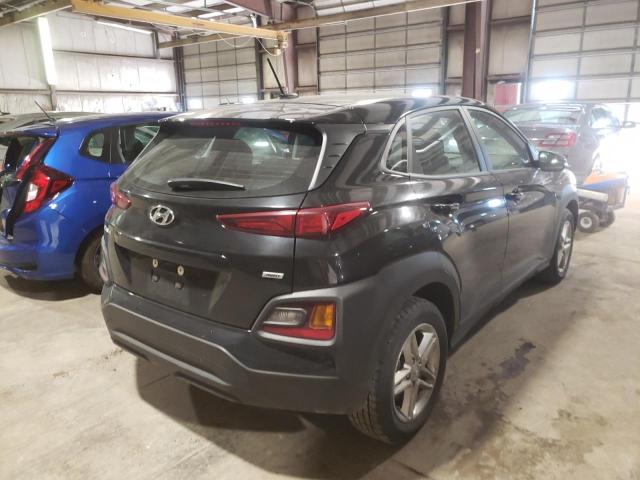 KM8K1CAA2MU645029 - 2021 HYUNDAI KONA SE BLACK photo 4