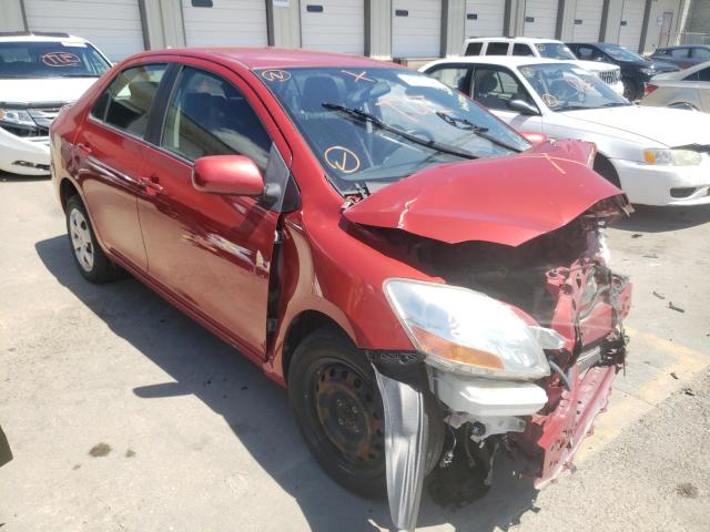 JTDBT923X81277272 - 2008 TOYOTA YARIS RED photo 1