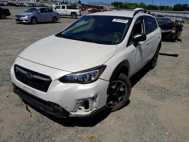 JF2GTAAC4K9234243 - 2019 SUBARU CROSSTREK WHITE photo 2