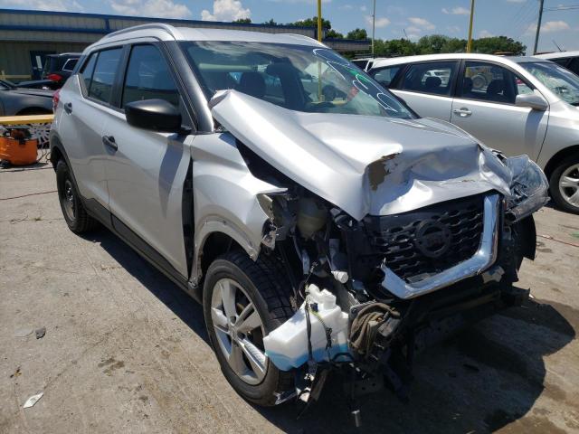 3N1CP5CU4KL555370 - 2019 NISSAN KICKS S SILVER photo 1