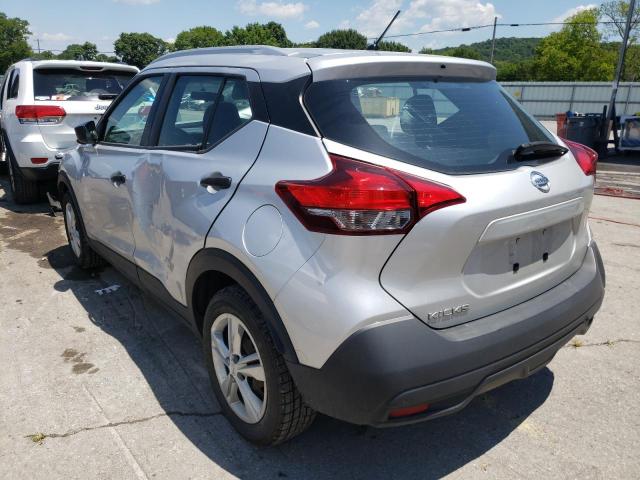 3N1CP5CU4KL555370 - 2019 NISSAN KICKS S SILVER photo 3