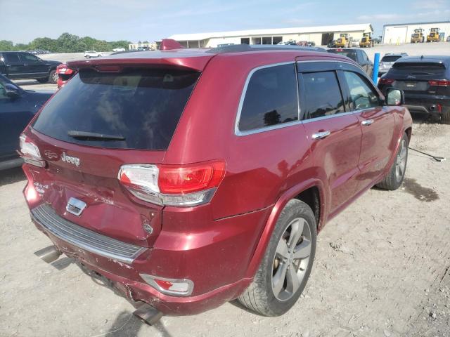 1C4RJFCT6EC523185 - 2014 JEEP GRAND CHEROKEE OVERLAND  photo 4