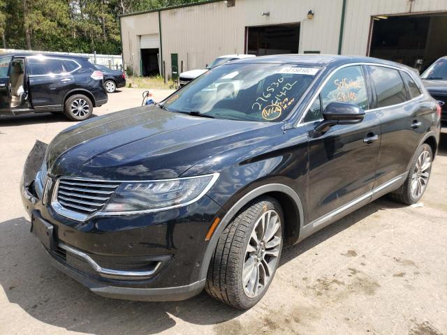 2LMTJ8LR3GBL32848 - 2016 LINCOLN MKX RESERV BLACK photo 2