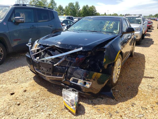 1G6DL5EY4B0127053 - 2011 CADILLAC CTS PERFOR BLACK photo 2