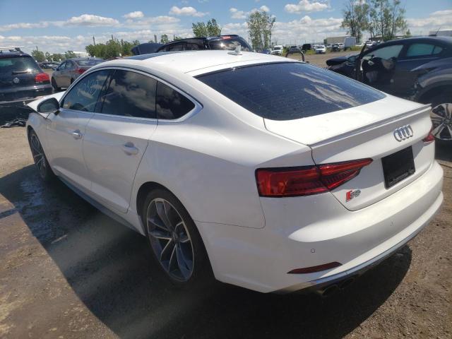 WAUC4CF54JA009623 - 2018 AUDI S5 PRESTIG WHITE photo 3