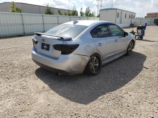 4S3GKAM62H3600087 - 2017 SUBARU IMPREZA SP SILVER photo 4