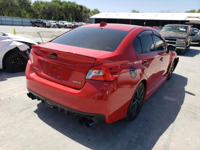 JF1VA1A63J9807238 - 2018 SUBARU WRX RED photo 4