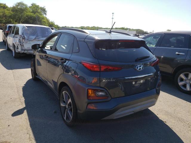 KM8K3CA55JU095592 - 2018 HYUNDAI KONA LIMIT GRAY photo 3