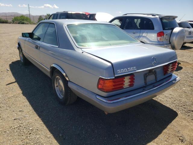 WDBCA44D5FA122143 - 1985 MERCEDES-BENZ 500 SEC BLUE photo 3