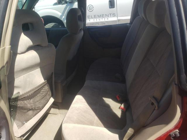 JF1SF65591H702177 - 2001 SUBARU FORESTER S MAROON photo 6