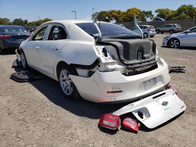 1G11D5RR9DF108653 - 2013 CHEVROLET MALIBU 1LT თეთრი ფოტო 3