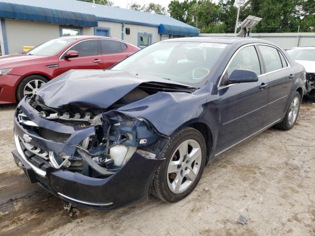 1G1ZC5EB8A4135946 - 2010 CHEVROLET MALIBU 1LT 蓝色 照片 2