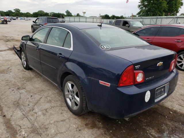 1G1ZC5EB8A4135946 - 2010 CHEVROLET MALIBU 1LT 蓝色 照片 3