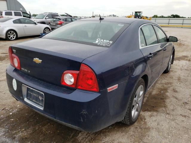 1G1ZC5EB8A4135946 - 2010 CHEVROLET MALIBU 1LT 蓝色 照片 4