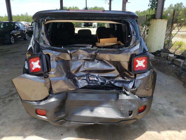 ZACNJAAB4KPK17666 - 2019 JEEP RENEGADE S GRAY photo 9