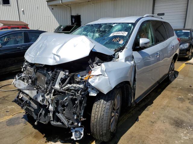 5N1DR2MM9JC637173 - 2018 NISSAN PATHFINDER SILVER photo 2