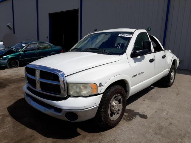 3D7KR28C15G760245 - 2005 DODGE RAM 2500 S Սպիտակ լուսանկար 2