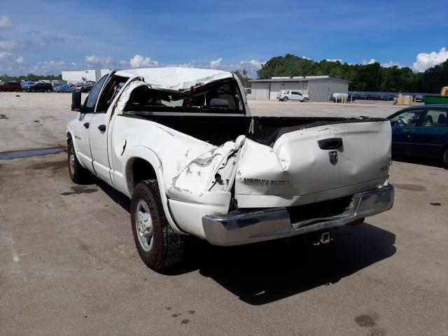 3D7KR28C15G760245 - 2005 DODGE RAM 2500 S Սպիտակ լուսանկար 3