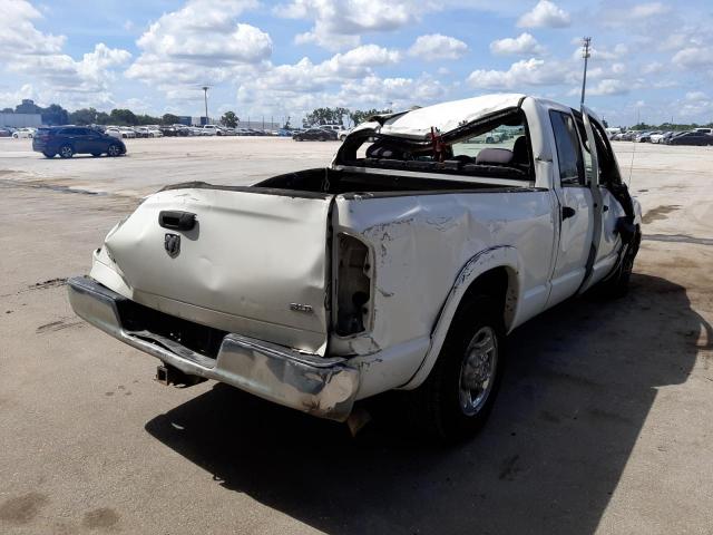 3D7KR28C15G760245 - 2005 DODGE RAM 2500 S WHITE photo 4