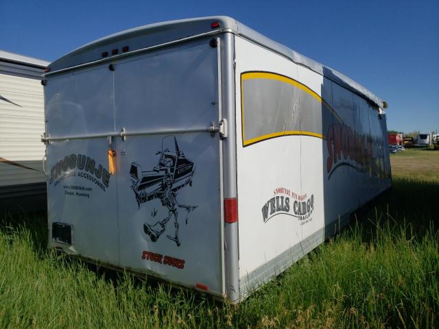 1WC200L2754055161 - 2006 WELLS CARGO TRAILER WHITE photo 4