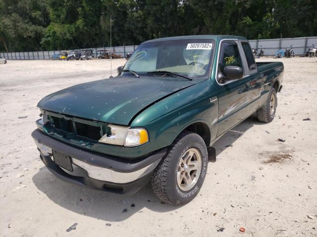 4F4YR16C8YTM24544 - 2000 MAZDA B2500 CAB GREEN photo 2